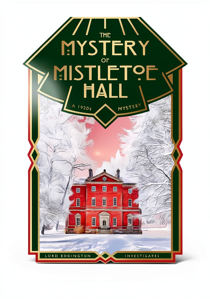 Lord Edgington Investigates book cover on a Kindle device