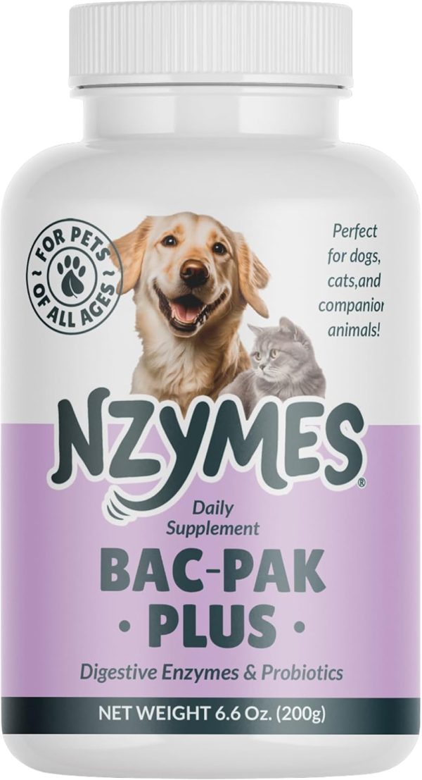 Nzymes Bac-Pak Plus Digestive Enzymes Probiotics Pet-0
