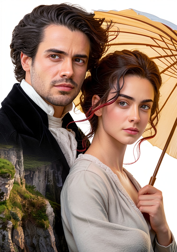 'Darcy and Elizabeth Forever eBook cover on a Kindle device'