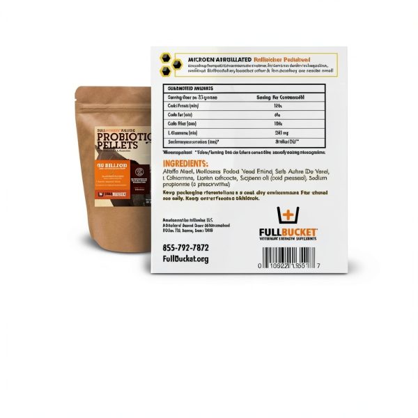 FullBucket Horse Probiotic Digestive Support-3