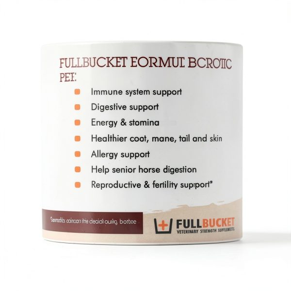 FullBucket Horse Probiotic Digestive Support-2
