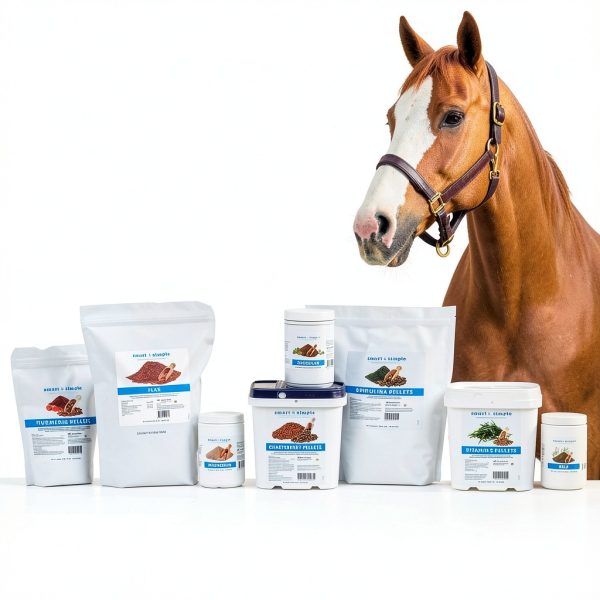 Horse Probiotic Psyllium Fiber Equine by SmartPak-4