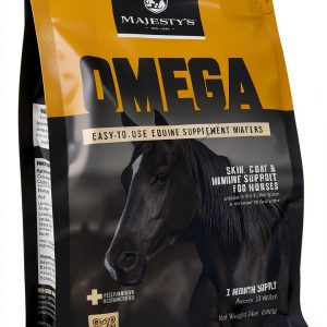 Majesty's Omega Wafers Horse Skin Coat Immune Support-0