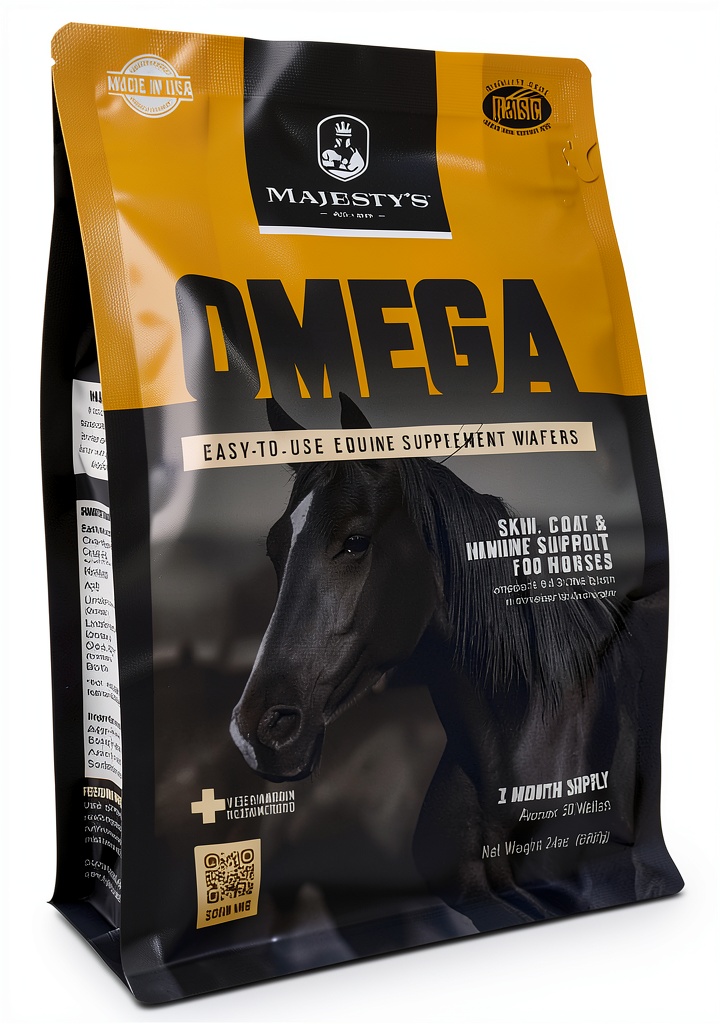 Majesty's Omega Wafers packaging